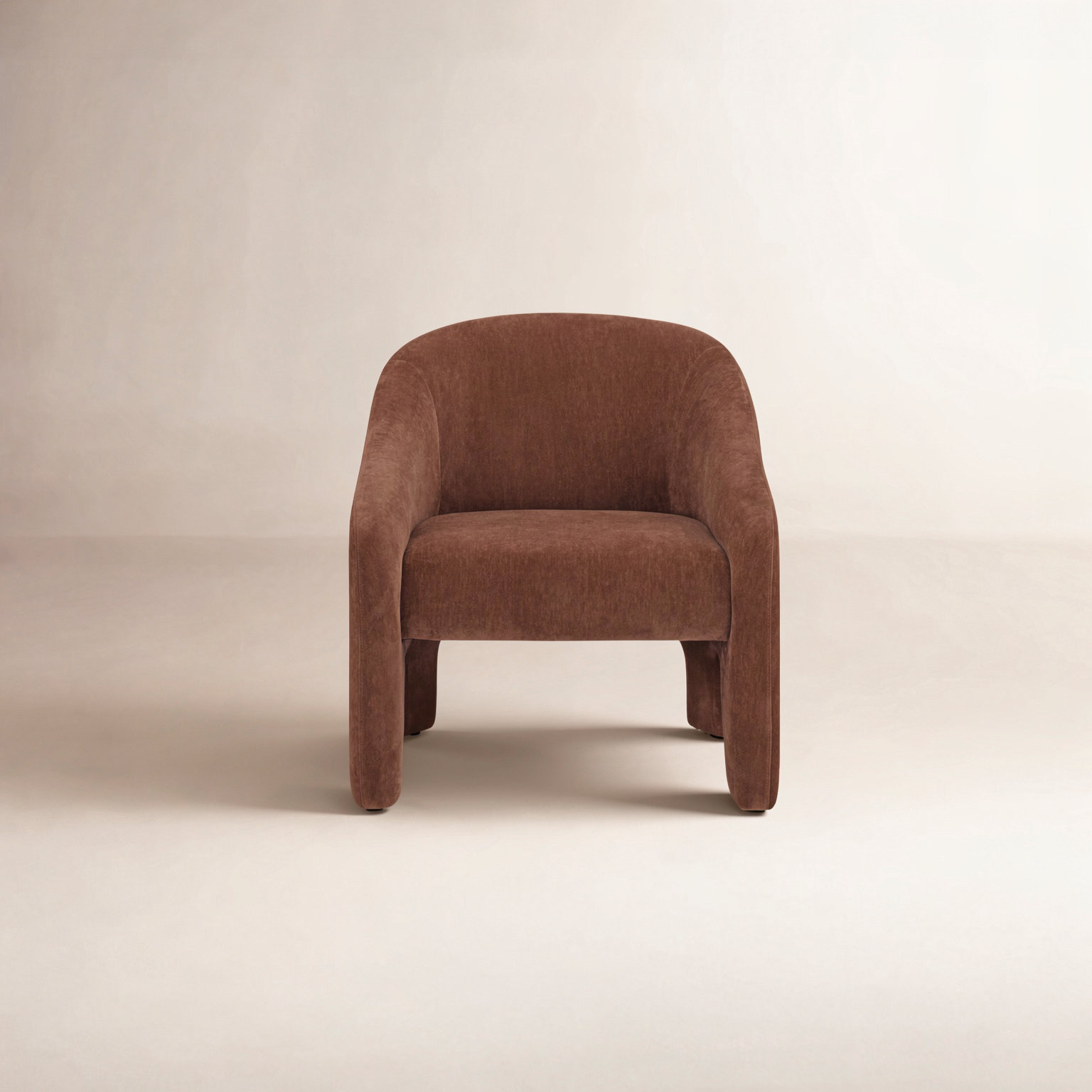 Accent Armchair, Cinnamon Performance Velvet