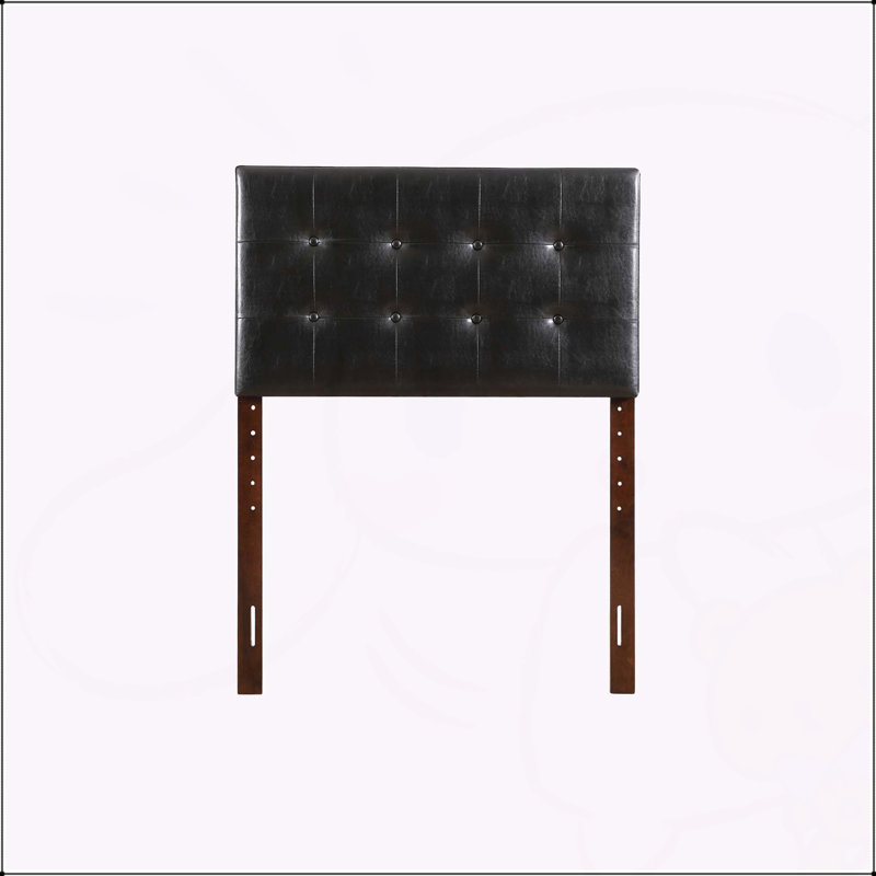 Tête de lit réglable élégante et légère, Simple, Noir