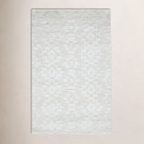 Samari Hand Tufted Area Rug in Ivory/Off White