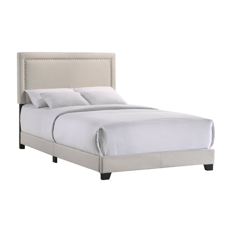 Menara Upholstered Low Profile Standard Bed, Full
