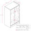 Cabinet de rangement multimédia