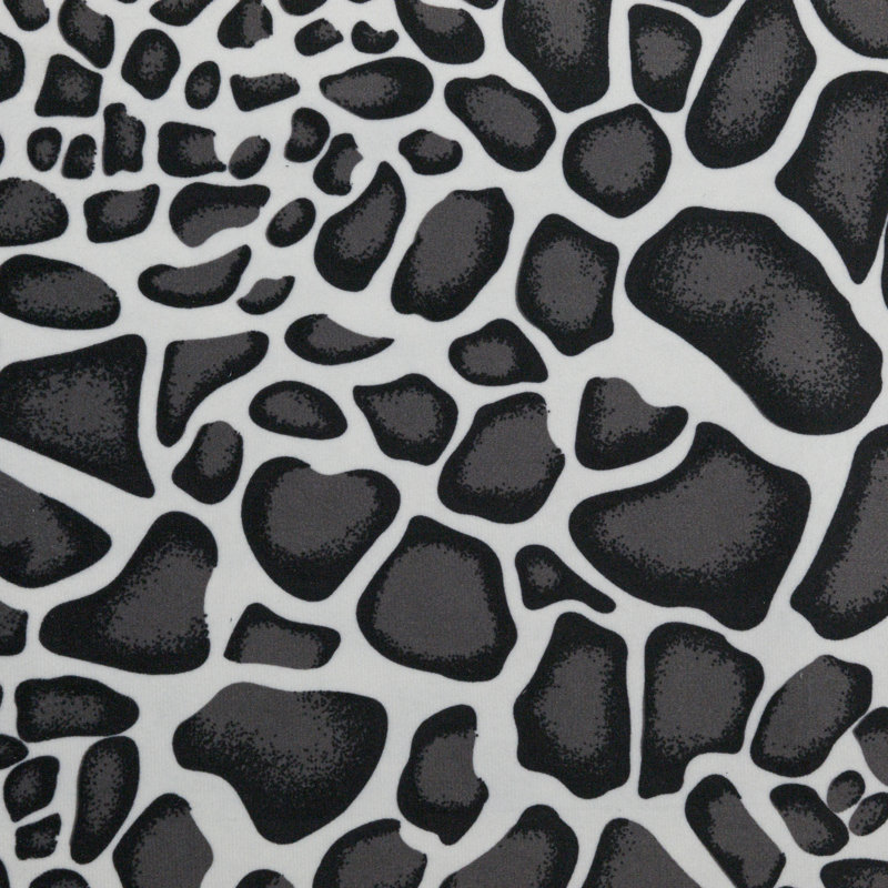 Tissu Safari Performance, Girafe noire Bk