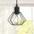 Raquael 1 - Light Black Single Pendant Lighting