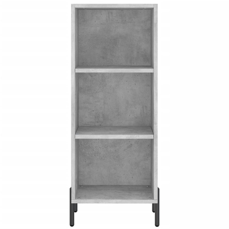 34.5cm Sideboard, Concrete Grey