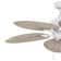 Overlock 52" Indoor/Outdoor 5-Blade Ceiling Fan with Pull Chain and Palm-Shaped Composite Fan Blades