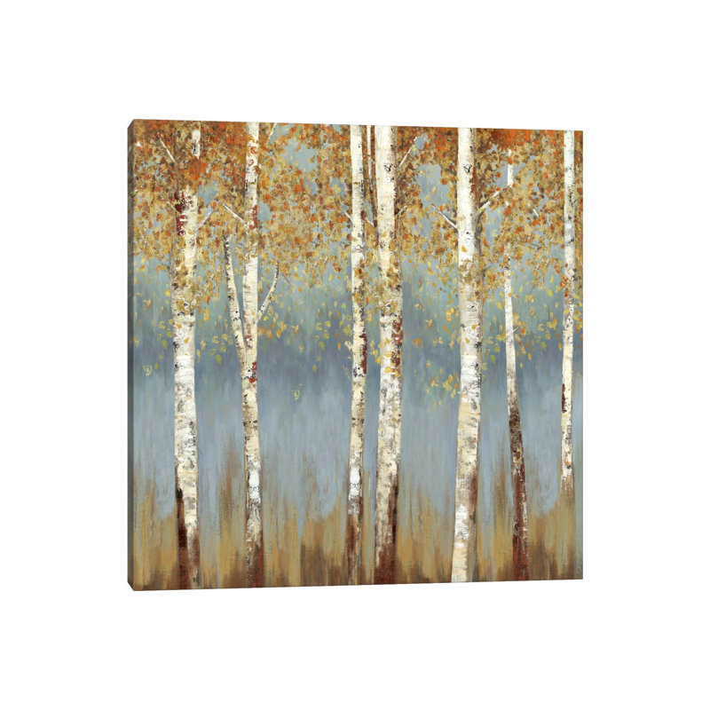 Falling Embers III by Allison Pearce - Wrapped Canvas Painting, 66.04 cm H x 66.04 cm W x 3.175 cm D