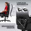 Metro Lane Adjustable Reclining Ergonomic Faux Leather Swiveling PC & Racing Game Chair-403975763