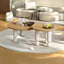Table basse de style crème en bois massif de haute qualité-106454005