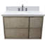 Ensemble de meuble-lavabo mural simple 37 po-27808953