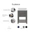 Ensemble de meuble-lavabo de comptoir en marbre blanc Carrara 24 po avec robinet Parmer-584143306-606096936