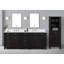 Ensemble de meuble-lavabo double 84 po Akintunde-610305075