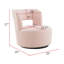 Fauteuil demi-tonneau pivotant Teddy