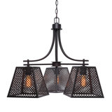 Lustre classique/traditionnel ombré 3 lumières Giusto