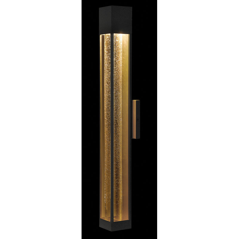 Vapor 1 Light Outdoor Sconce, 21" H x 4.75" W x 3.75" D, Bronze