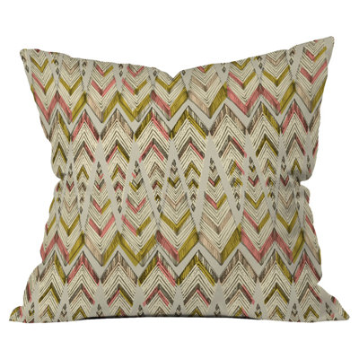 Coussin décoratif d’extérieur en forme de pyramide à motifs de style state