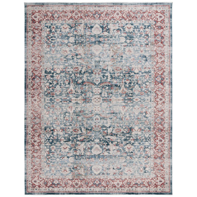 Tapis oriental à patine antique Moushumi