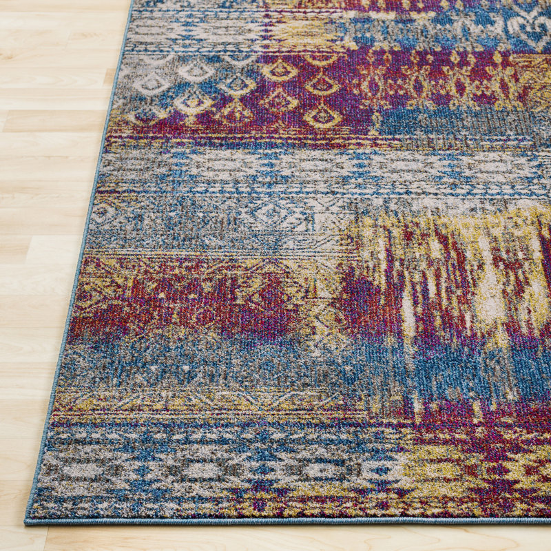 Abstract Indoor Rug, Rectangle 2' x 3'