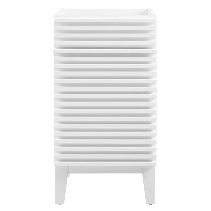 Meuble-lavabo 18 po Modway Render, Blanc