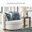 Fauteuil pivotant large 50 po Wydmondham
