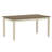 Brown And White 6 Piece Dining Table Set