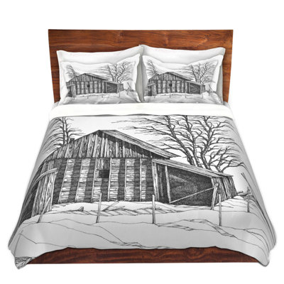Ensemble de housse de couette rustique