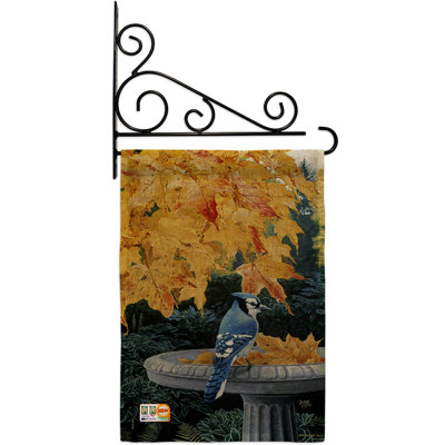 Double Sided 18.5'' H x 13'' W Polyester Animal Garden Flag