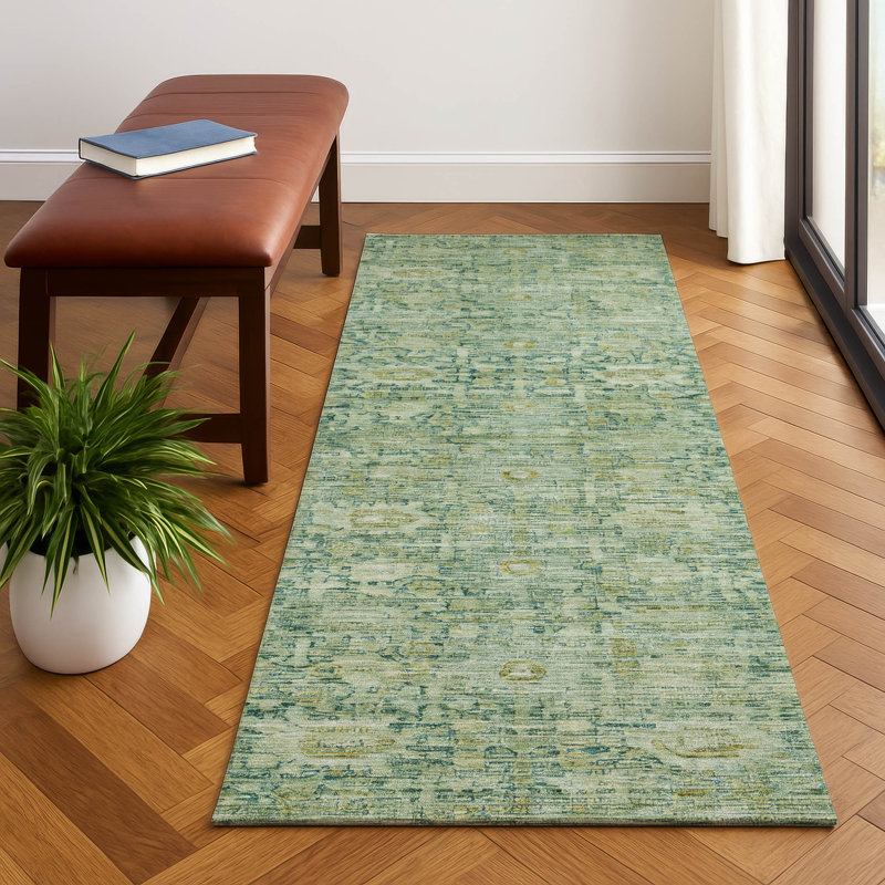 Premium Machine Washable Verlin AMF1774 Modern Rug, Runner 2'3" x 7'6"