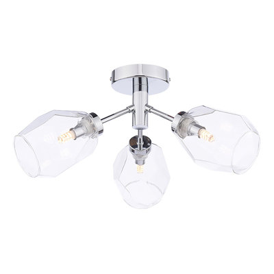 Leonie Glass Flush Mount