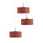 Luminaire suspendu tambour à 3 lumières Melnik-214978103-214978101