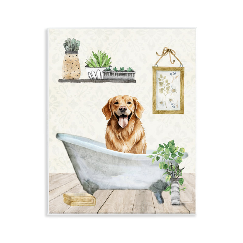 «Doggie Bath Time» par Kim Allen