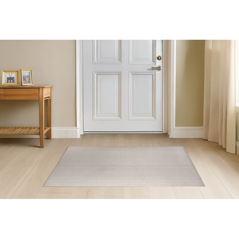 Paillasson Shallotte, L 36 po x L 60 po, Taupe