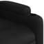Fauteuil inclinable de massage Vidaxl, similicuir noir, métal, contreplaqué