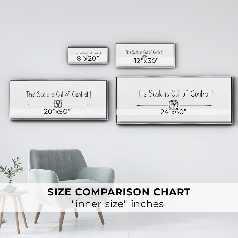This Scale- Framed Canvas