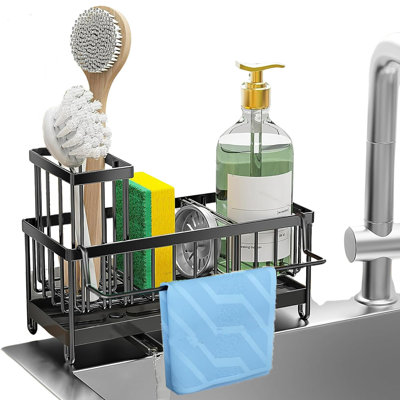 Serviteur d'évier en acier inoxydable