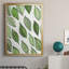 Motif de formes de feuilles IV sur papier-88435329-88435334