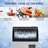 Gaomon 200 Lb. Daily Production Cube Ice Freestanding Ice Maker
