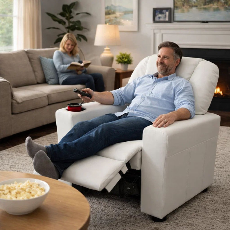 Fauteuil inclinable pour enfants, Blanc