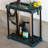 Stalwart Garden Tool Organizer - Utility Rack Maximizes Yard Tool Storage - Garage Space Saver