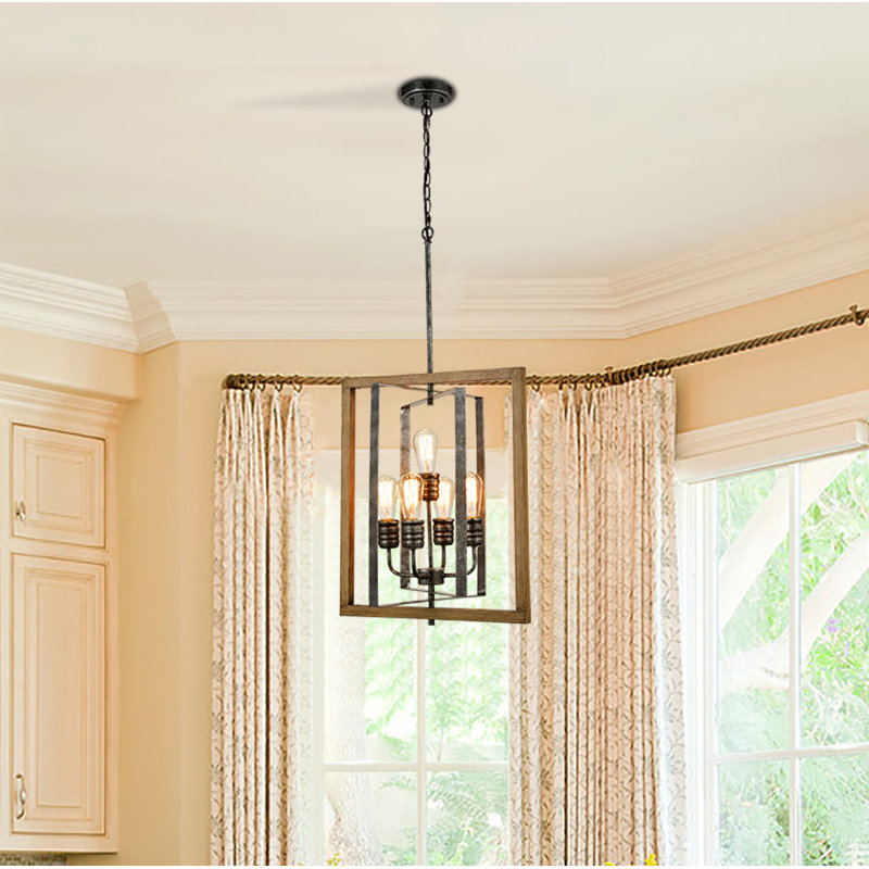 Brimson 5 - Light Matte Black Lantern Pendant