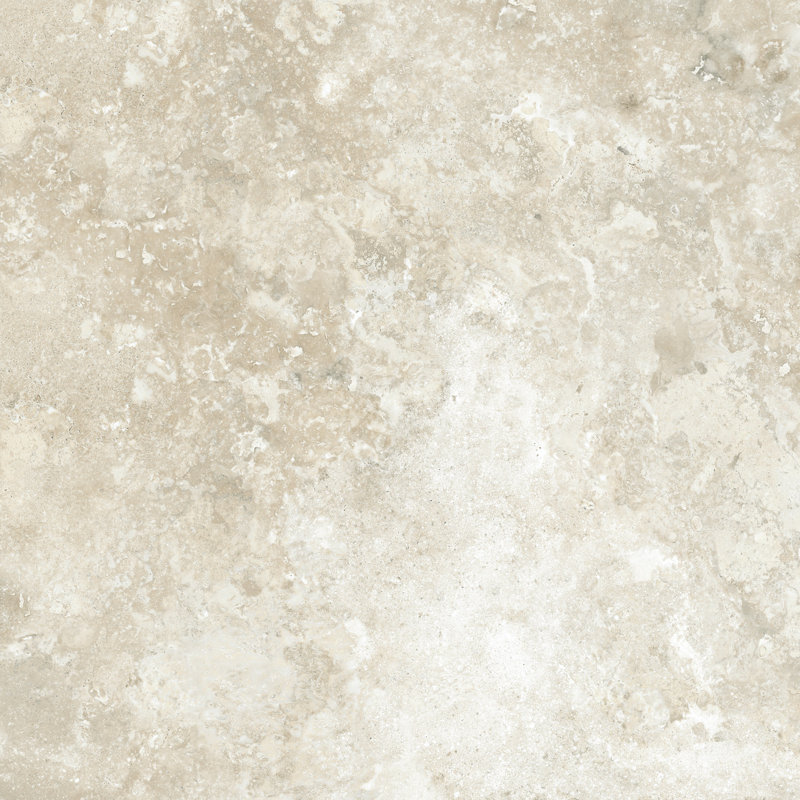 Tratorria 24" X 24" Porcelain Stone Look Tile, Crema