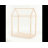Sofia 35.4'' Solid Wood Clothing Rack-1072330741