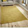 Hong Kong area rug Hand Tufted Rectangle Yellow