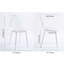 Ensemble de 4 chaises d'appoint Accent Chair