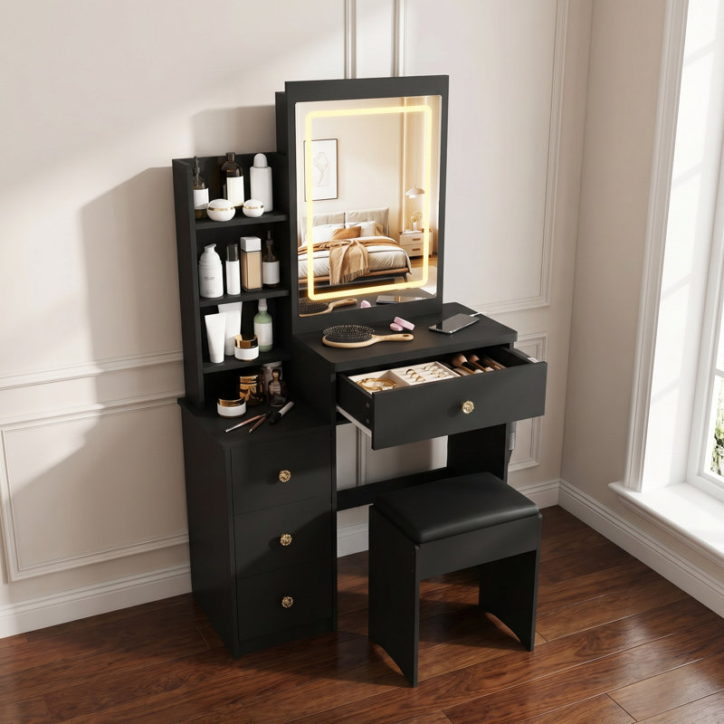 Bureau de coiffeuse moderne