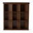 Artisan 43"W Solid Wood 9 Cube Bookcase and Storage Unit with Fixed Shelves-1535204518