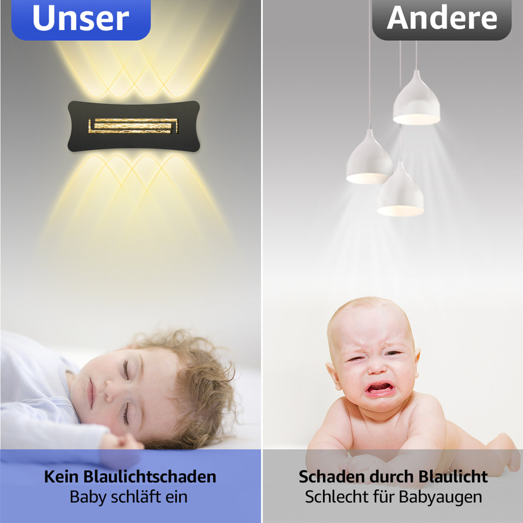 LED-Up & Downlight 2-flammig Arfsten aus Metall