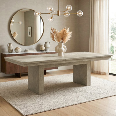 Bartel Extendable Dining Table with Leaf