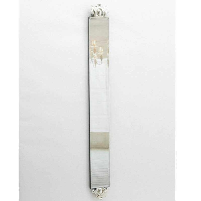 Milena Skinny Full Length Mirror – Slim Modern Wall Mirror for Stylish Bedroom, Hallway & Living Room Interiors