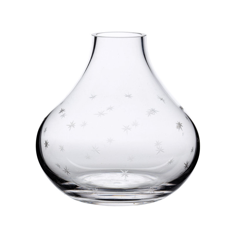 Handmade Lead Free Crystal Table Vase
