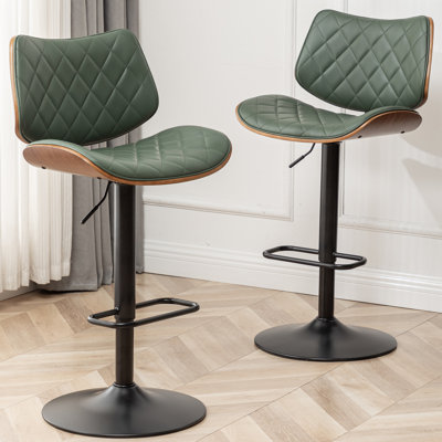 Odawa Swivel Adjustable Height Bar Stool